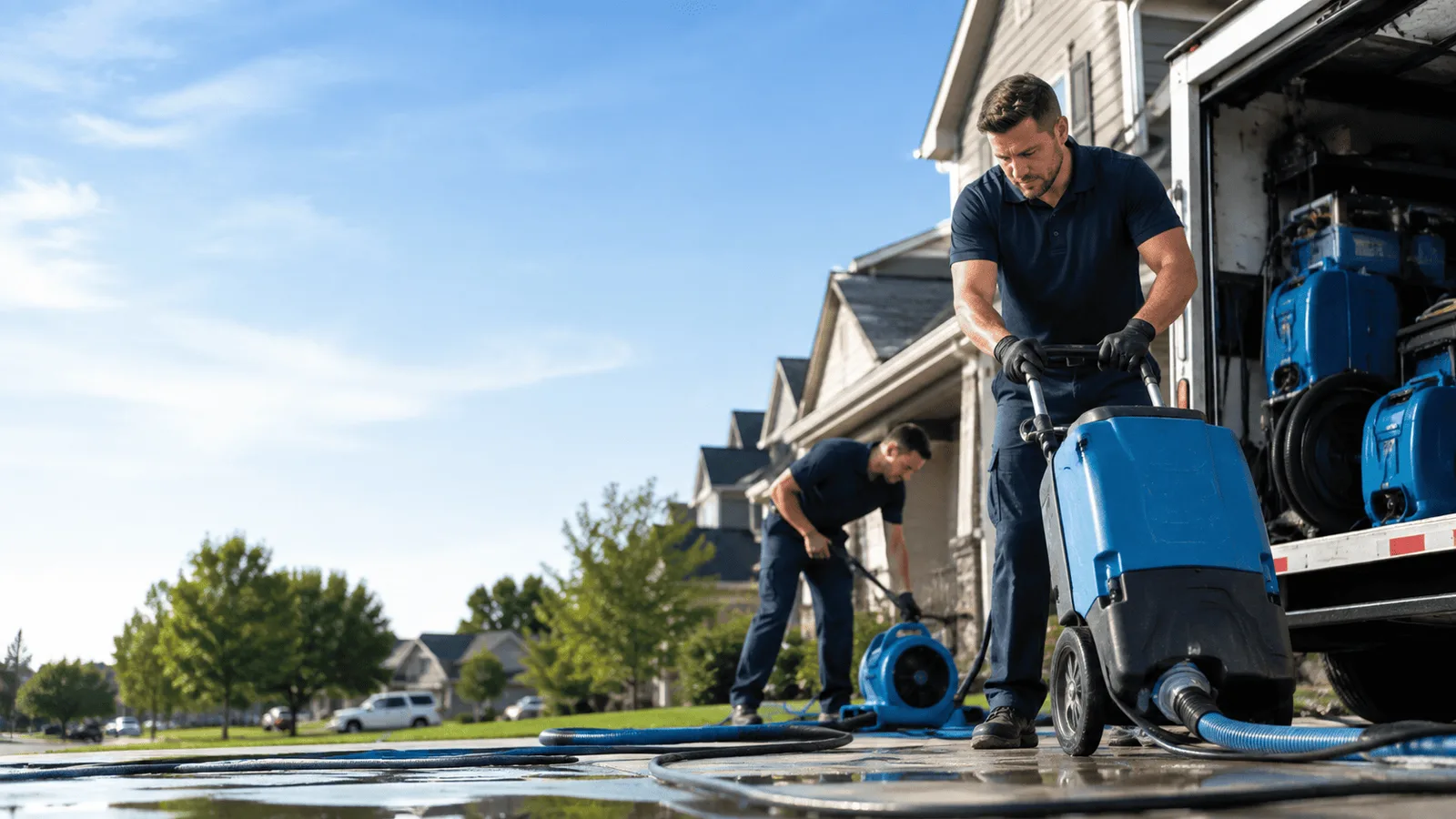 Sump Pump Failure being performed in Wonder Lake, IL